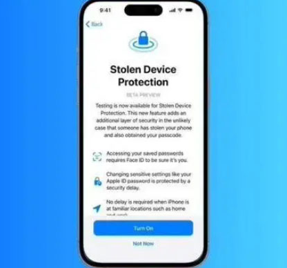 防城港苹果授权维修店分享被盗设备保护功能开启方法 