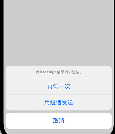 防城港apple维修iPhone上无法正常发送iMessage信息