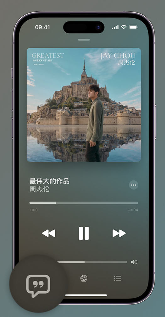 防城港iphone维修分享如何在iPhone上使用Apple Music全新唱歌功能 